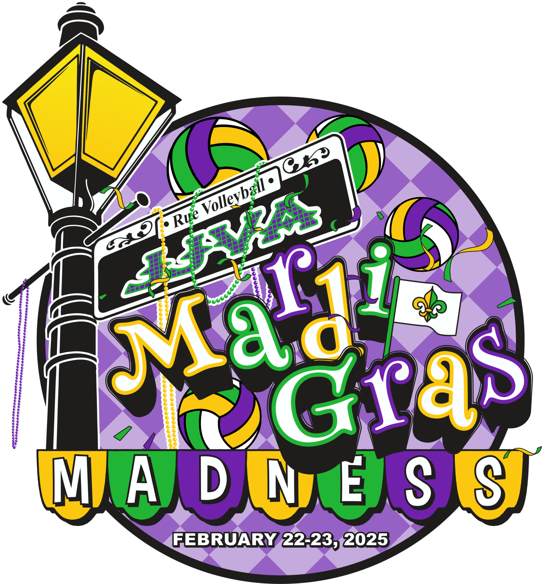 2025 Mardi Gras Madness Jacksonville Juniors Volleyball Association JJVA